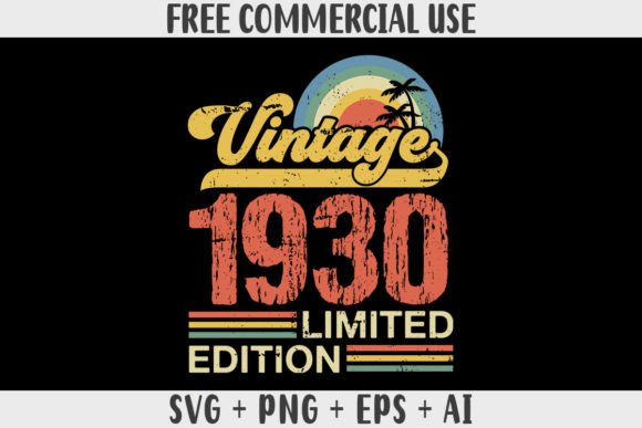 Download Retro Vintage 1930 Limited Edition - 1930 Collection