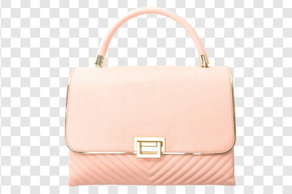 Download #1923 Fashionable Pink Handbag Isolated - 1923 Collection