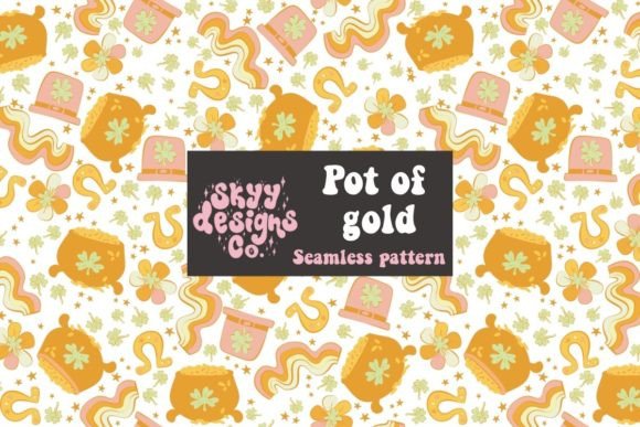 Download Retro St. Patrick’s Seamless Pattern - Pattern Collection