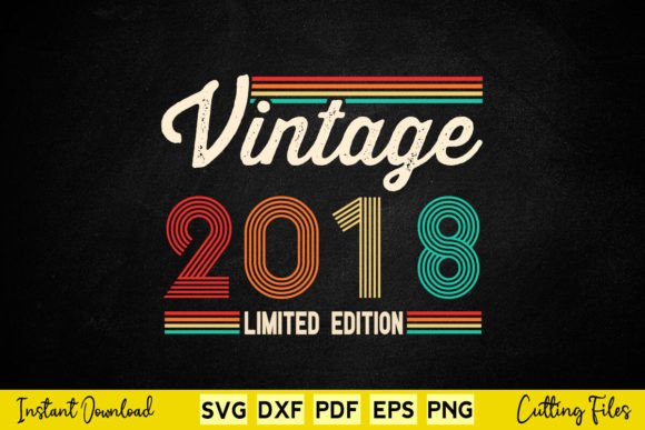 Download 6 Year Old Gifts Born in 2018 Vintage - Born Collection