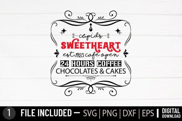 Download CUPID'S SWEETHEART EST.1923 CAFE OPEN 24 - 1923 Collection