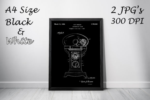 Download Astronomical Clock 1930 Vintage Patent - 1930 Collection